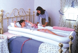 EZ Bathe Bed Top Shower & Tub